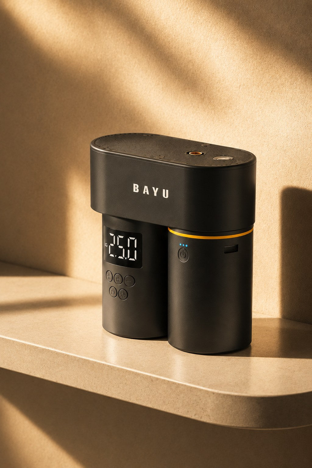 BAYU Portable Tyre Inflator – 120W Air Compressor
