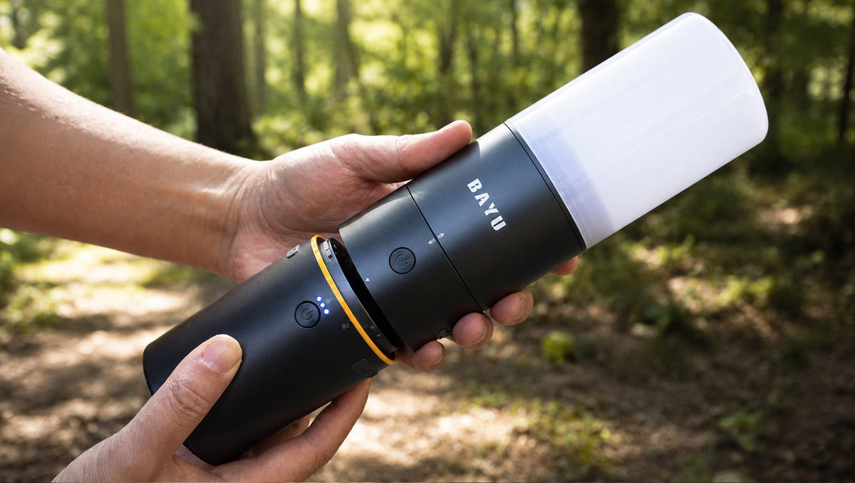 BAYU 1600LM LED Torch – Telescopic Focus
