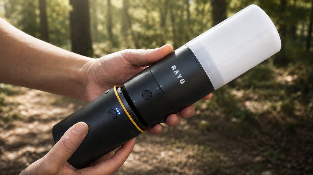 BAYU 1600LM LED Torch – Telescopic Focus