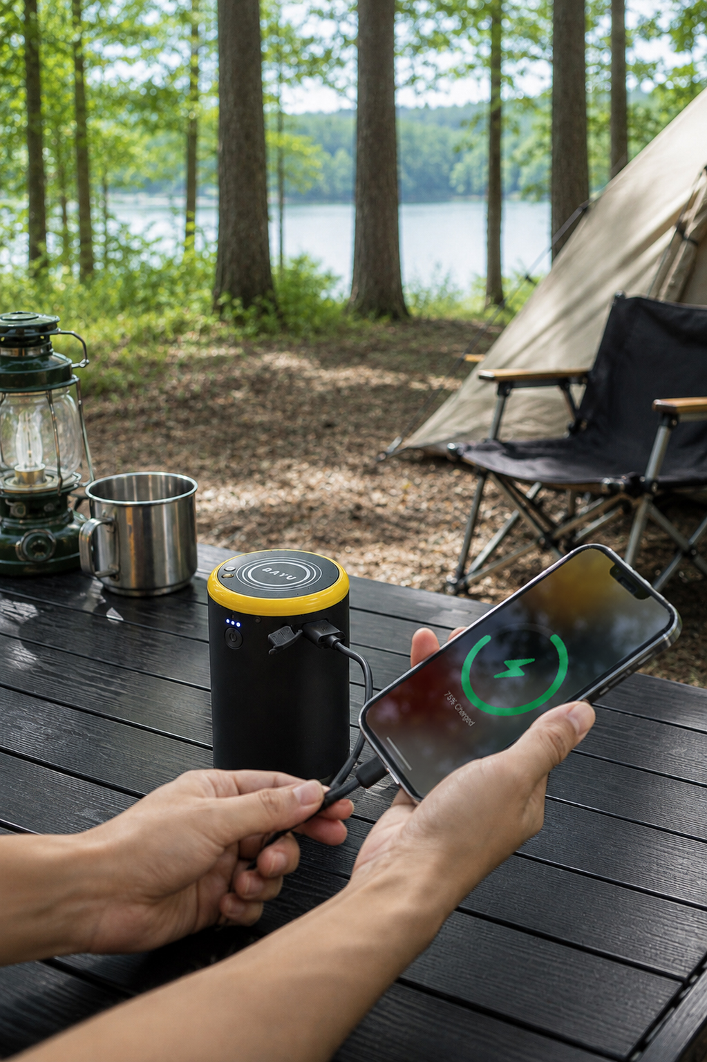 BAYU 19,200mAh Power Bank – 15W Wireless Charging