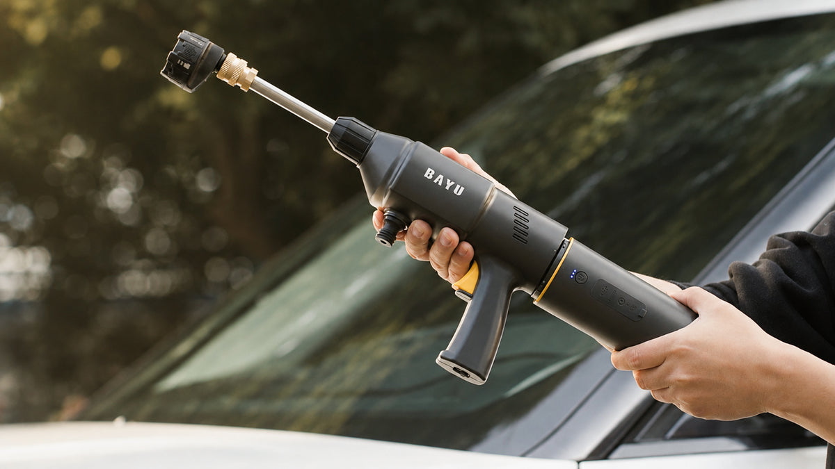 BAYU Cordless Pressure Washer – 200 PSI